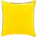 Surya Surya CV020-1320 13 x 20 x 0.25 in. Cotton Velvet Contemporary Lumbar Pillow Cover; Mustard CV020-1320